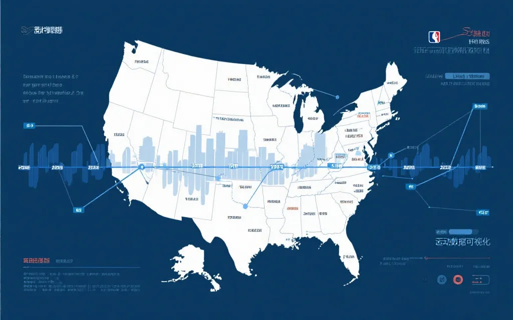 分散主办地与赛程旅行对比赛节奏影响的视觉概念图